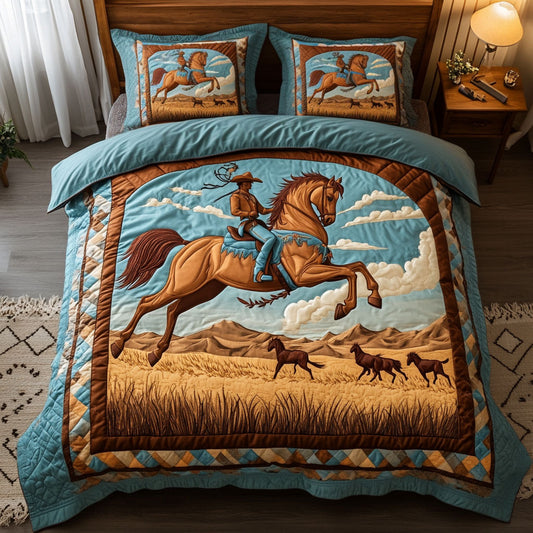 Horse Country WN1007007CL Duvet Cover Set