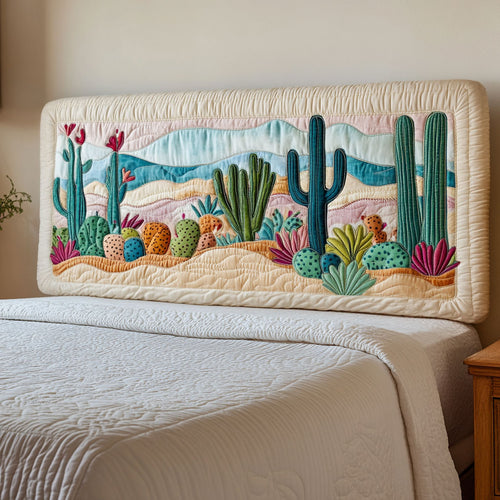 Golden Cactus CP0501058CL Quilted Headboard Slipcover