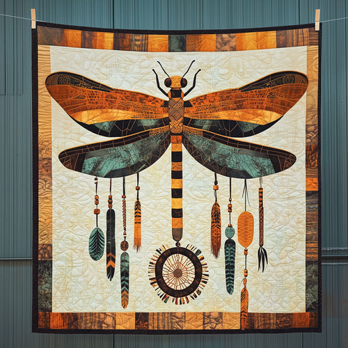 Majestic Dragonfly Dreamcatcher LT0310002CL Quilt