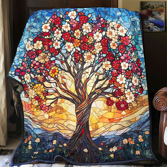 Vibrant Tree Of Life WX1001055CL Quilt