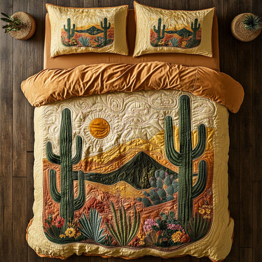 Desert Bloom Escape WX0407017CL Duvet Cover Set