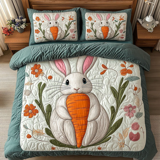 Rabbit Carrot Hug DH2009037CL Duvet Cover Set
