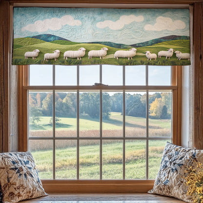 Sheep Mountain WX1405037CL Quilted Valance