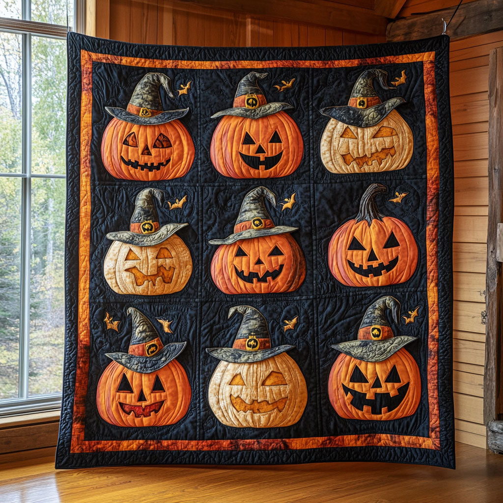 Witchy Pumpkin CW1407050CL Quilt