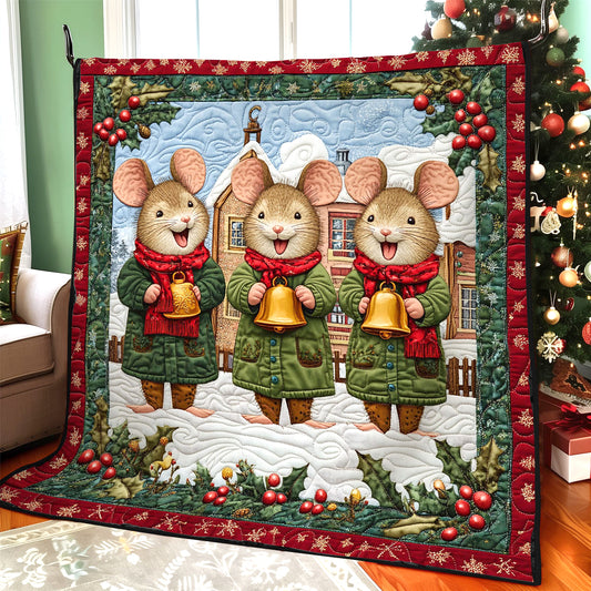 Christmas Mouse Trio CW1311014CL Quilt