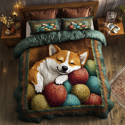 Corgi Wool WY1001031CL Duvet Cover Set