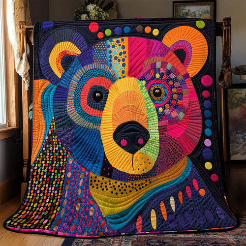 Spectrum Bear WJ0201025CL Quilt