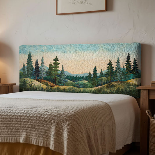 Pine Valley CP1112048CL Quilted Headboard Slipcover