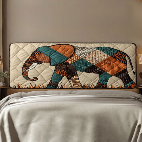 Earthtone Elephant WN1912008CL Quilted Headboard Slipcover