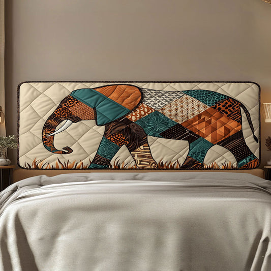 Earthtone Elephant WN1912008CL Quilted Headboard Slipcover