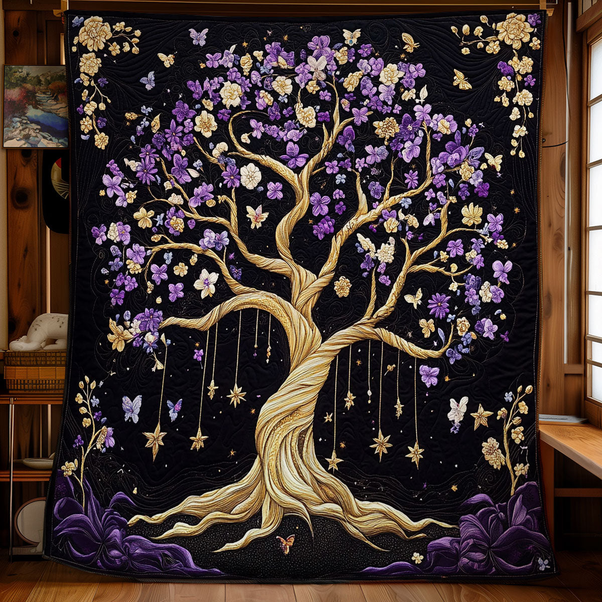 Royal Tree Of Life WY1802014CL Quilt