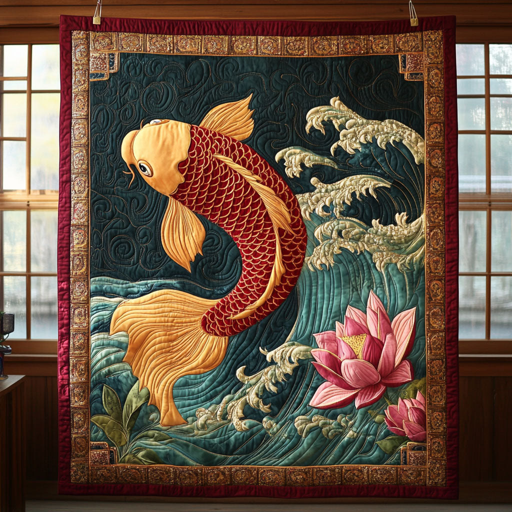 Lotus Uprising CP2907014CL Quilt