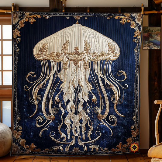 Royal White Octopus WY1812041CL Quilt