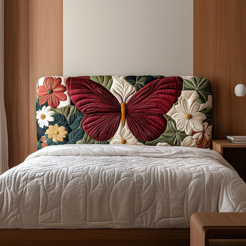 Daisy Butterfly QA2912024CL Quilted Headboard Slipcover
