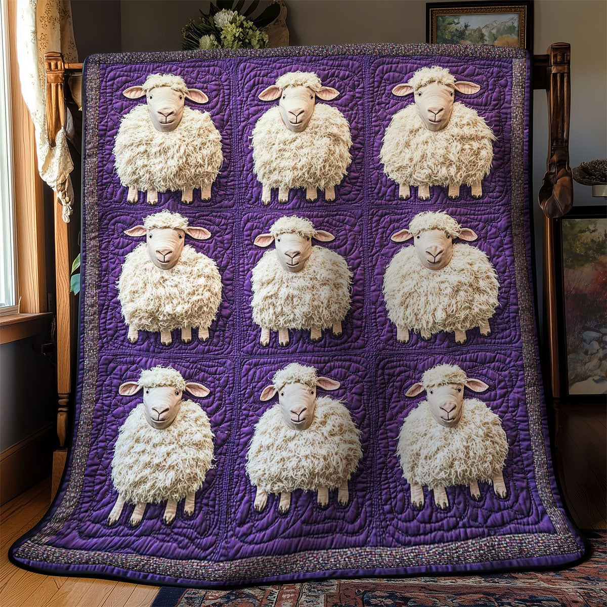 Dreamy Sheep WN1703028CL Quilt