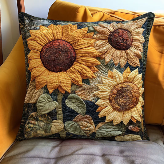 Sunflower Harmony WN1302064CL Quilt Pillow Case