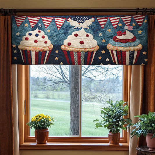 American Cupcake WX1305001CL Quilted Valance