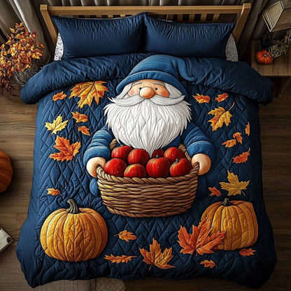 Autumn Pumpkin Gnome WX0507007CL Duvet Cover Set