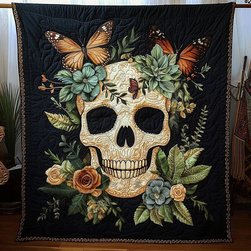 Skull And Sanctuary WY2104020CL Quilt