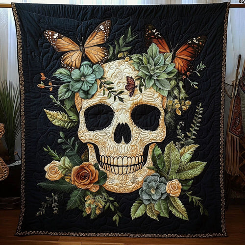 Skull And Sanctuary WY2104020CL Quilt
