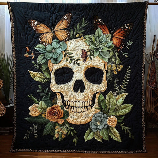 Skull And Sanctuary WY2104020CL Quilt