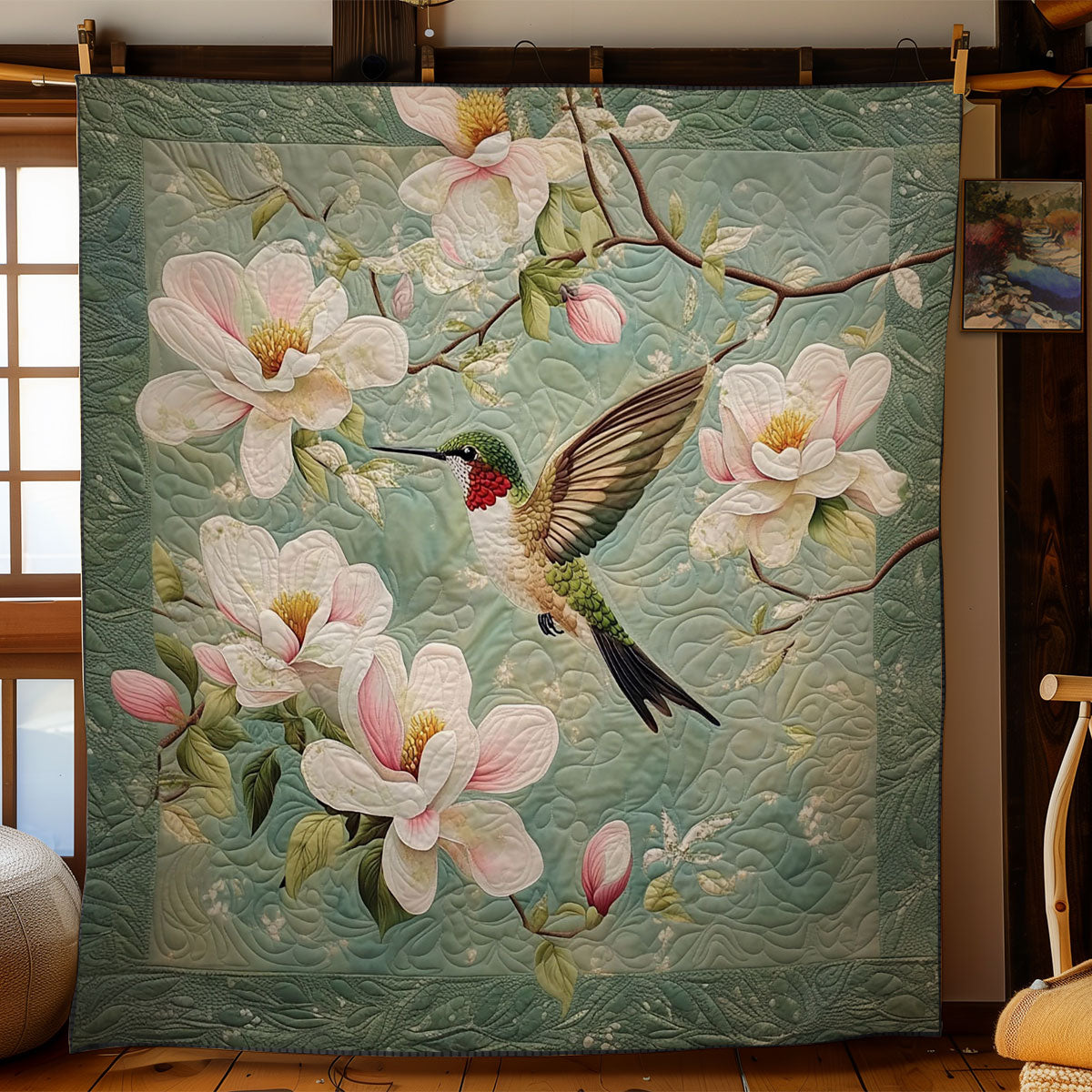 Magnolia Garden WY1903010CL Quilt