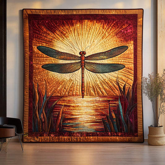 Sunset Dragonfly DH1609009CL Quilt