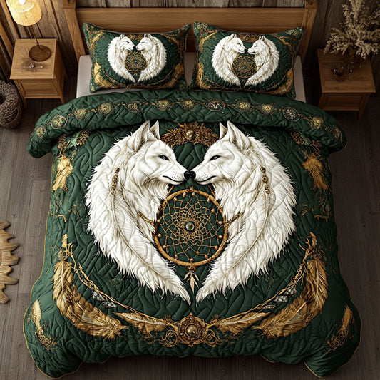 Dreamcatcher Wolf WY2702009CL Duvet Cover Set