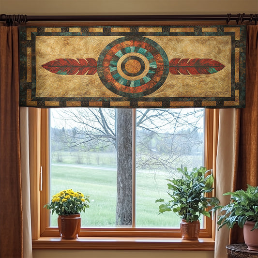Native Lunar Spirit WN1407089CL Quilted Valance