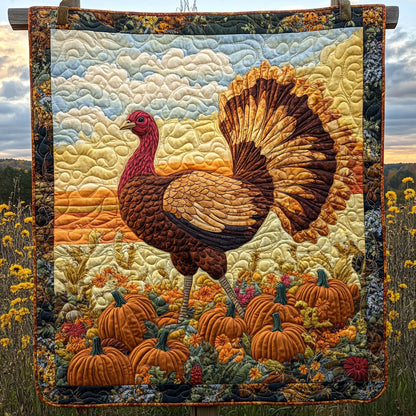 Forest Floor Turkey WN0708043CL Quilt