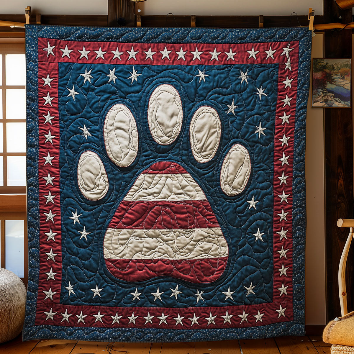 Paw Stride WN1707048CL Quilt