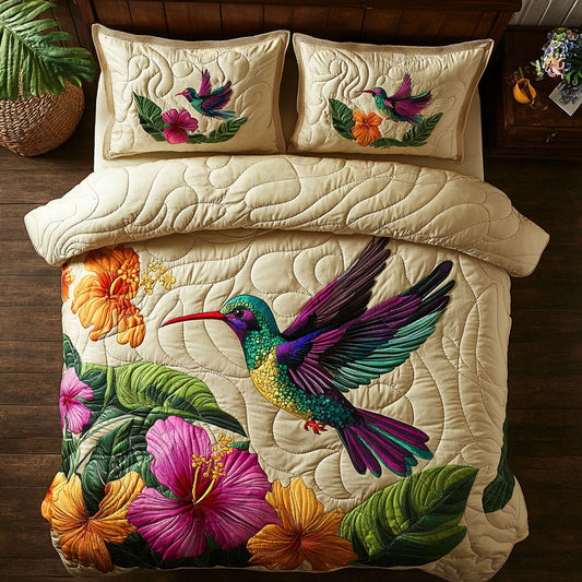 Beautiful Hummingbird WJ2403016CL Duvet Cover Set