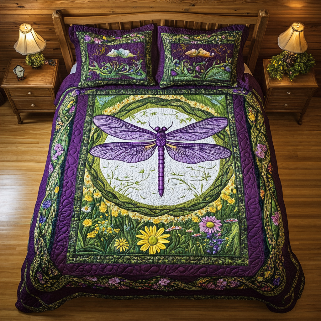 Dragonfly Garden YR0901049CL Duvet Cover Set