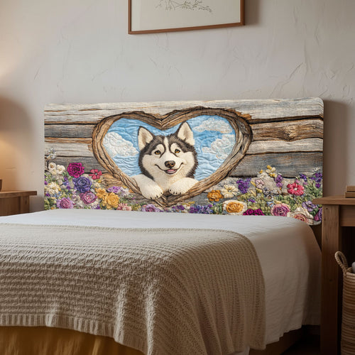 Husky Romance CW2012024CL Quilted Headboard Slipcover