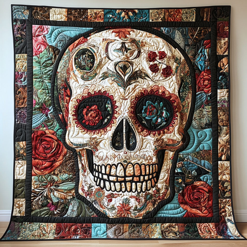 Handmade Skulls CQ1306010CL Quilt