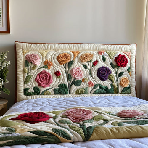 Rose Harmony KL0201029CL Quilted Headboard Slipcover