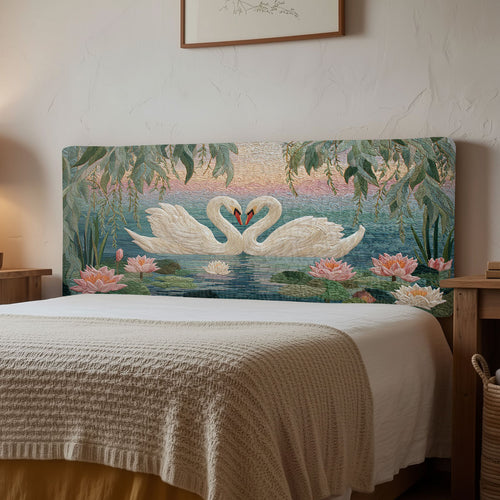 Swan Serenity CW0501027CL Quilted Headboard Slipcover