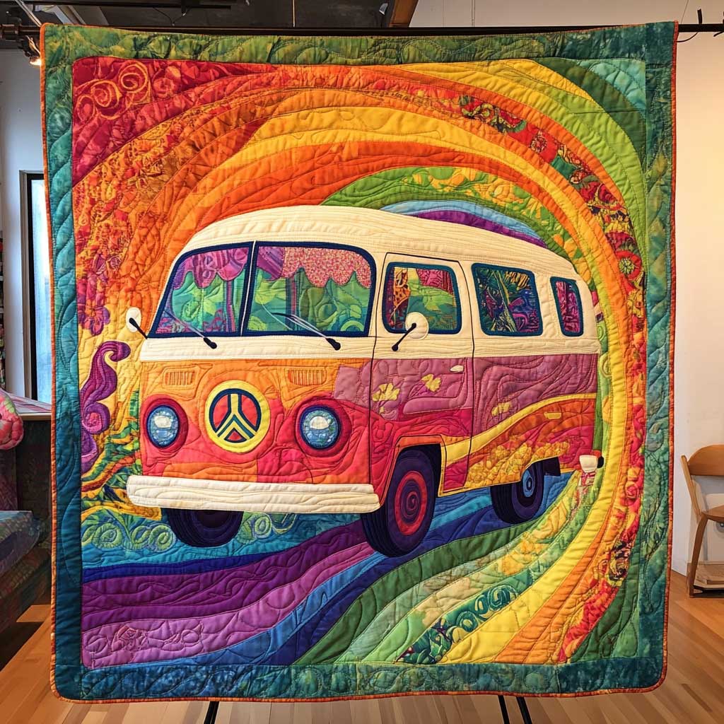 Rainbow Tunnel Van WP2911011CL Quilt