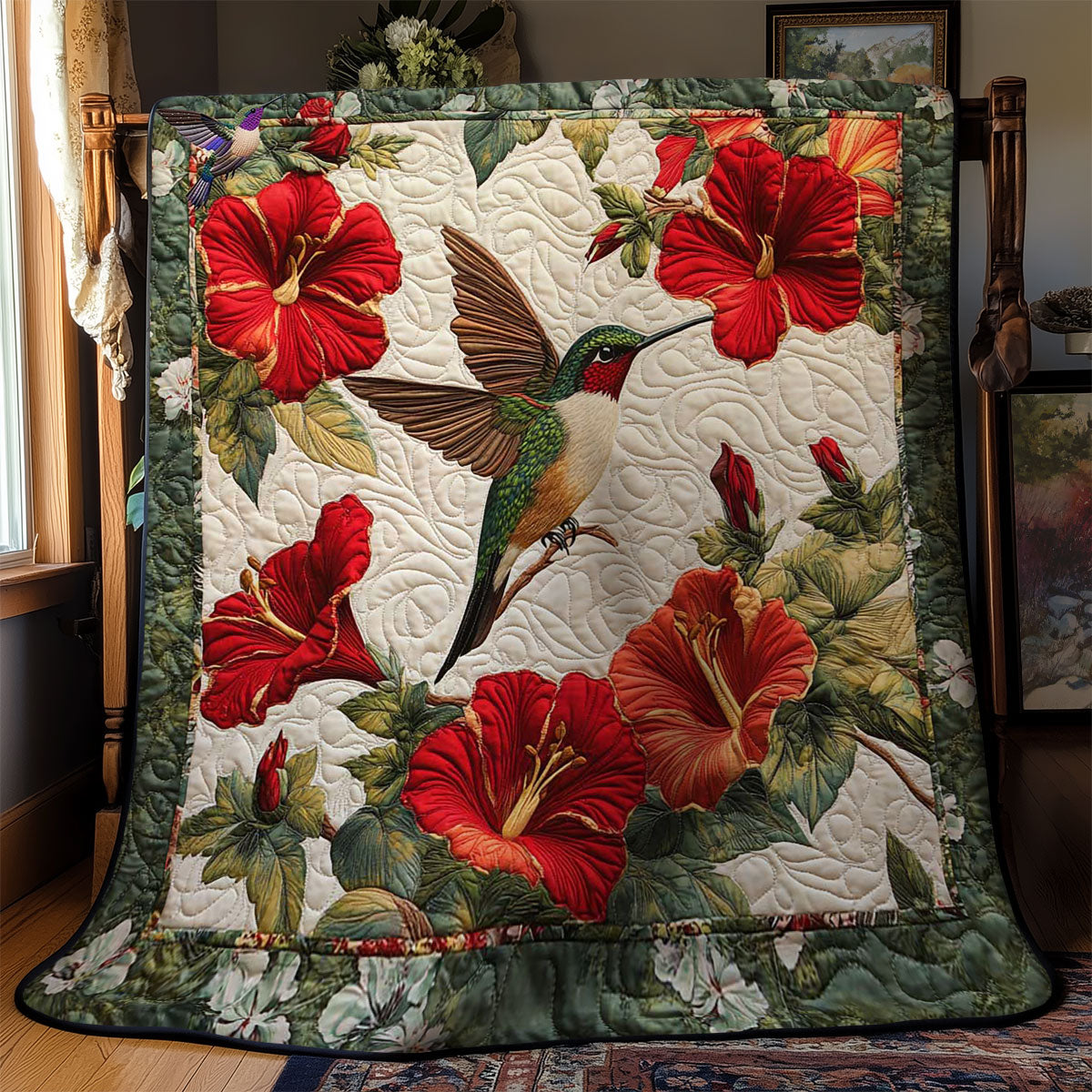 Radiant Hummingbird WN1912049CL Quilt