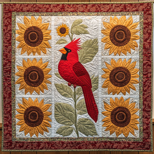 Sunny Cardinal CW2108044CL Quilt