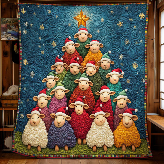 Holiday Sheep CP1811019CL Quilt