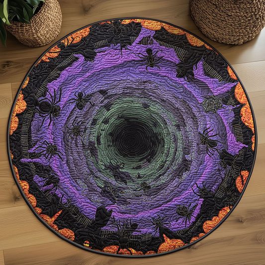 Iron Spider WN2909036CL Quilted Round Mat