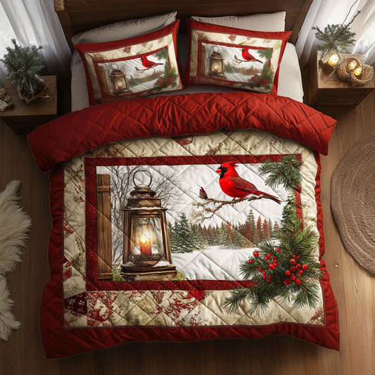 Christmas Hope Cardinal WN0711019CL Duvet Cover Set