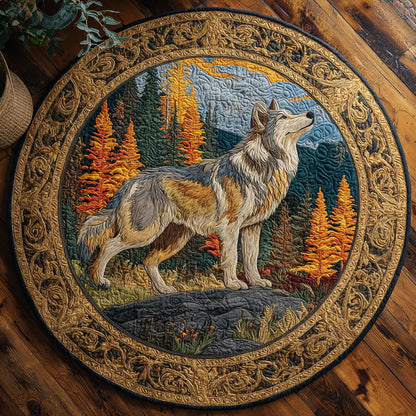 Call of Wolf CW0608009CL Quilted Round Mat
