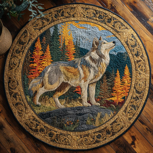 Call of Wolf CW0608009CL Quilted Round Mat