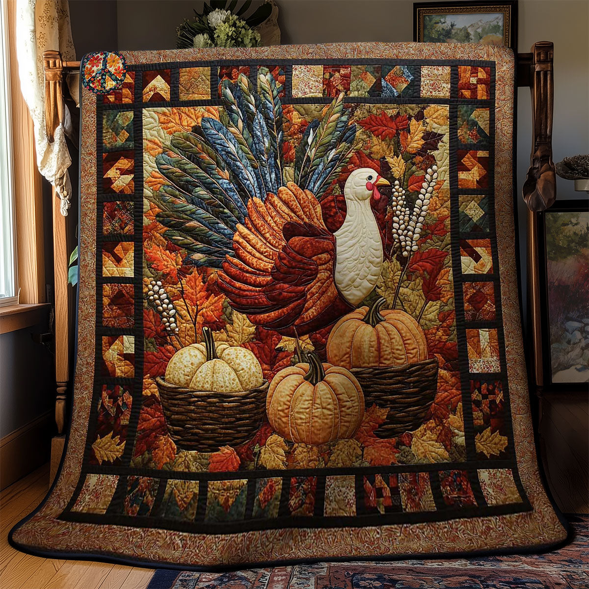 Turkey Autumn Fields WN2011053CL Quilt