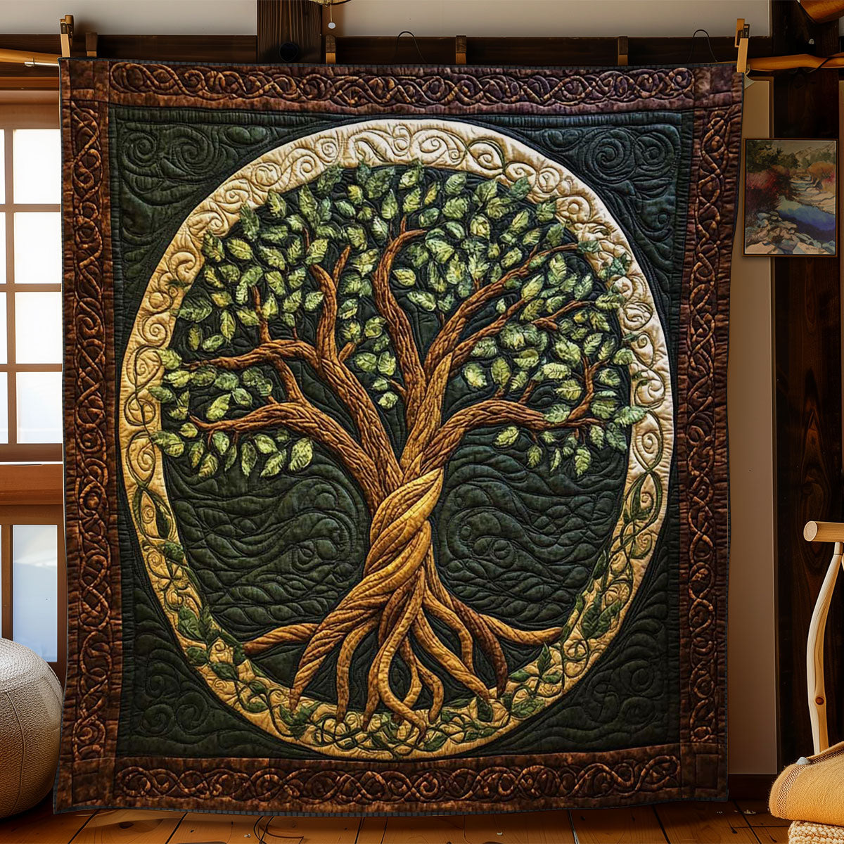 Celtic Tree Of Life WN0601016CL Quilt