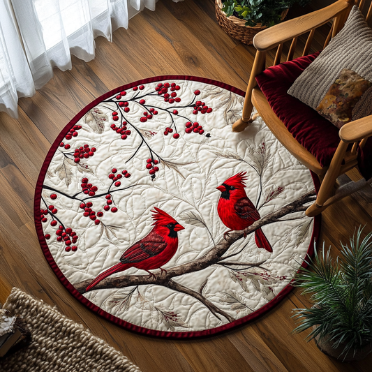 Couple Cardinal XR1803011CL Quilted Round Mat