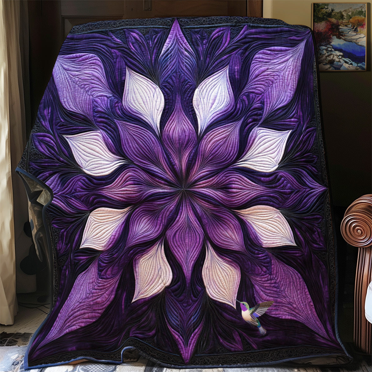 Celestial Petal Symphony YR3012002CL Quilt