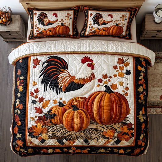 Harvest Rooster DH2609016CL Duvet Cover Set